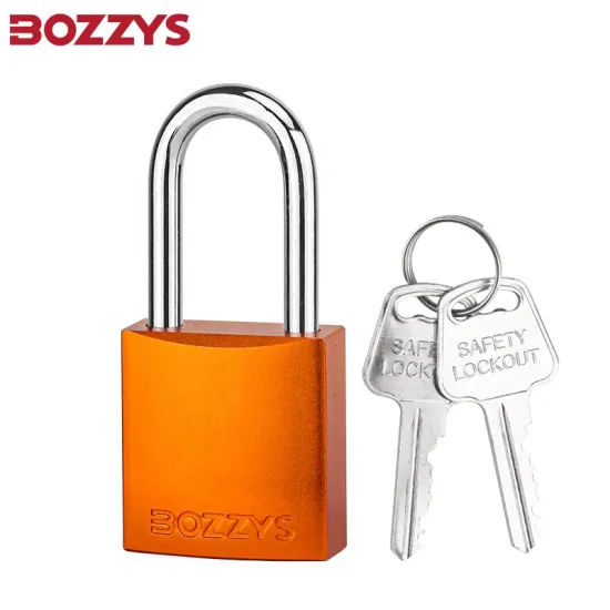 OEM Anodized Aluminium Universal Lockout Padlock with Master Key