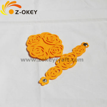 2015 hot sale felt wine glass protector felt napkin ring