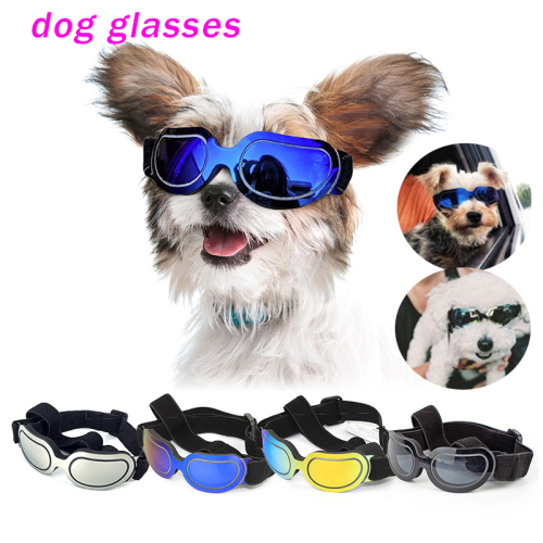 Motorcycle Очки Dog Glasses Colorful Pet Glasses Adjustable Small Medium Large Dog Protection Dog Motorcycle Accessories