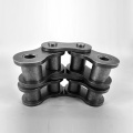 Reinforced double row roller chain