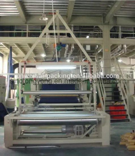 New Condition Non Woven Material Bag Production Plant Line