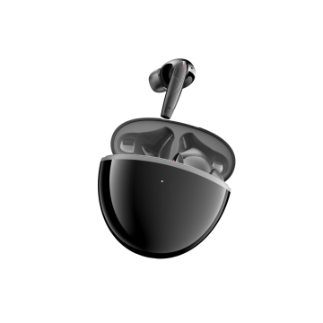 Hot menjual earbud nirkabel sport pembersihan kebisingan dengan bank daya bawaan dan layar LED