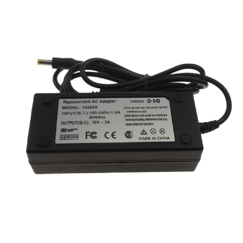 12V 2A 24W محول كمبيوتر سطح المكتب