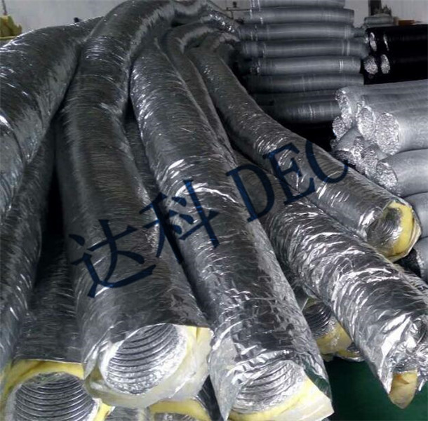 Air Conditioning Flexible Aluminum Insulated Foil Duct, High Quality ...