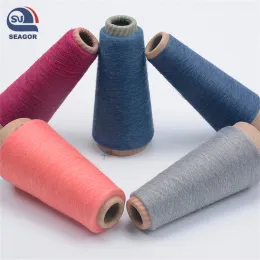 A polyester viscose yarn