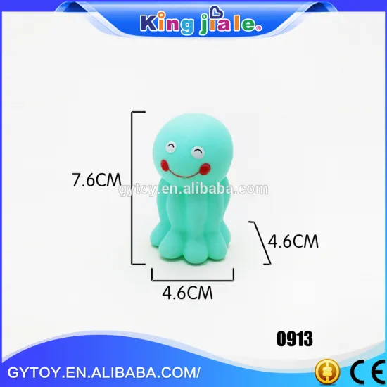 Hot sell delicate multicolor cartoon fish vinyl toys