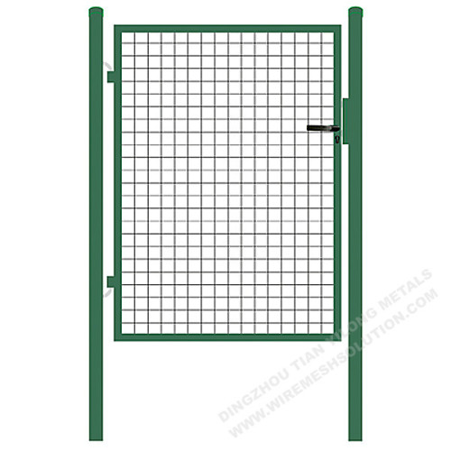 Puerta de jardín de malla de alambre de 1000 x 2000 mm