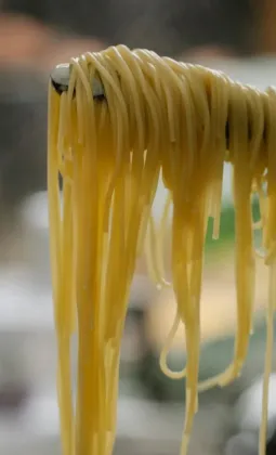 Pure selection of corn wide and happy noodles