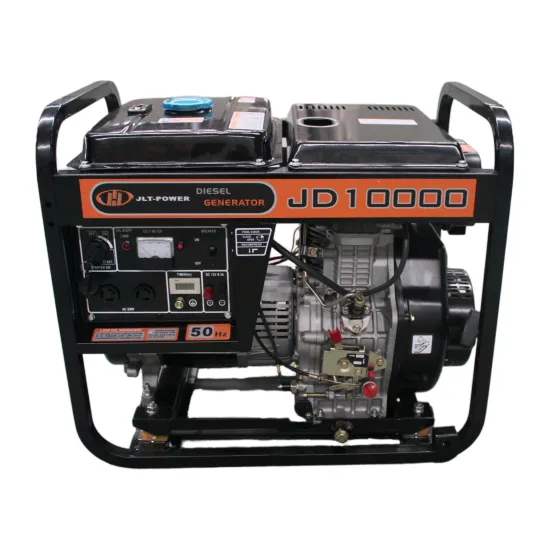 JD10000 6kW to 7kW Open Frame Portable Diesel Generators