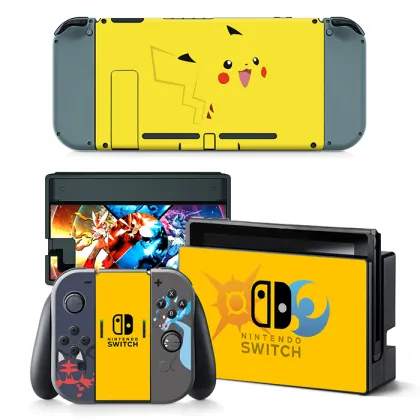nintendo switch sticker skin for video game console