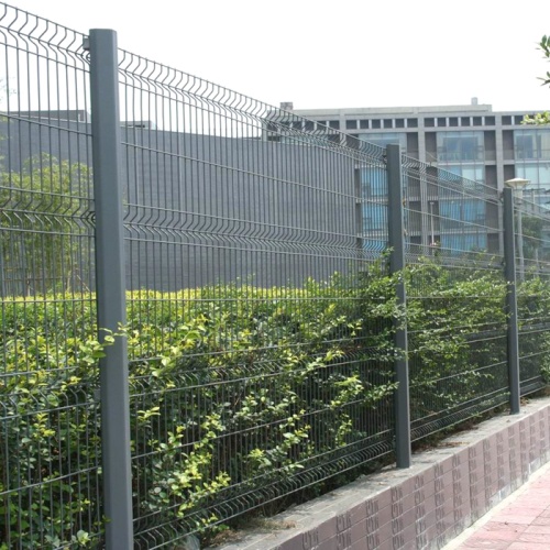 Triangular 3D bending mesh fence garden fence