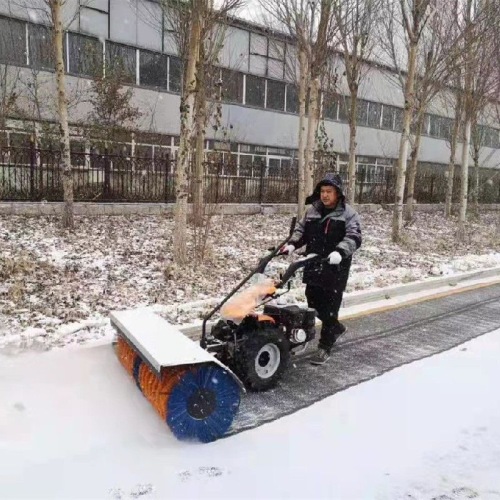 Efficient 15HP Gasoline Snow Sweeper for Commercial and Residential Use
