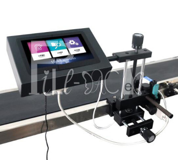 High Resolution Inkjet Printer for Date Code and Logo at 75m/min Speed