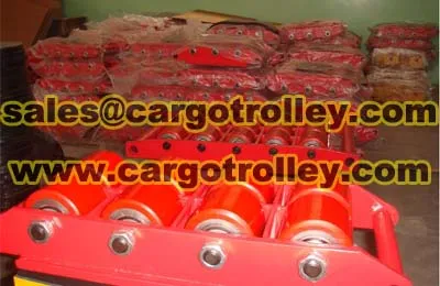 Machinery skates also known as machinery mover