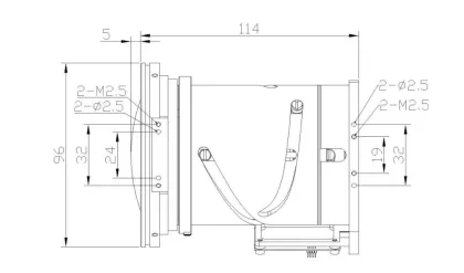 MWIR Variable Focus Lens