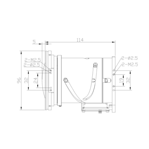 एमडब्ल्यूआईआर वैरिएबल फोकस लेंस