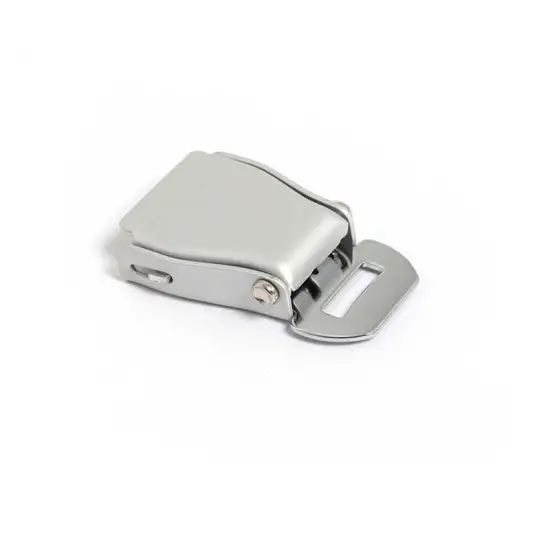 304SS Airplane Seat Belt Accessories Lock Catch Aluminum Alloy Plane Buckle