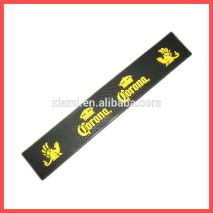 high sale embossing cool wine bottle silicone mat