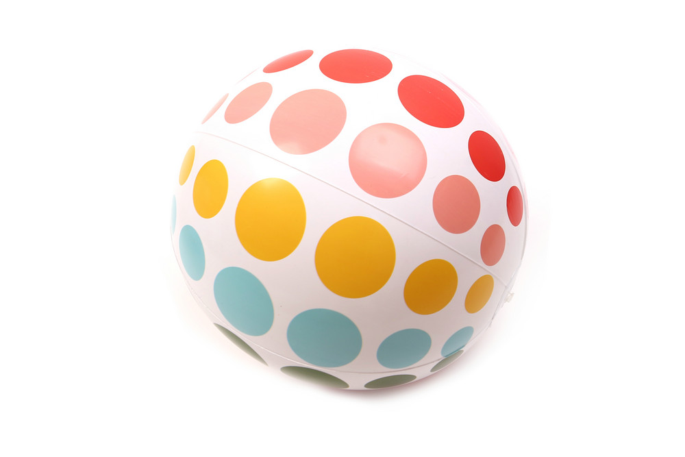 Summer Inflatable Colorful Dot Beach Ball