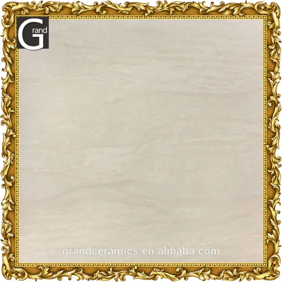 Natural marble polish porcelain tile 600x600 floor tile for staircase