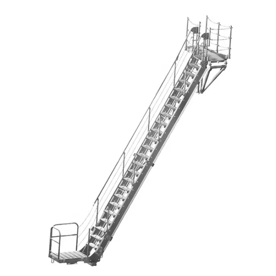 Marine Aluminum Accommodation Ladder Gangway Ladder for Sale