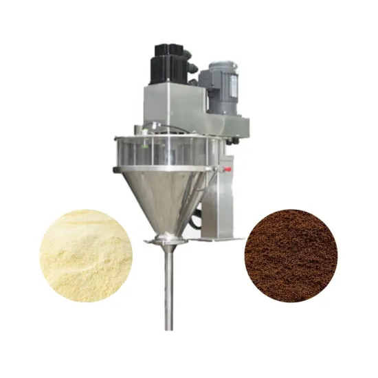 Semi-Automatic Chilli Milk Powder Auger Filling Machine for Coffee Flour