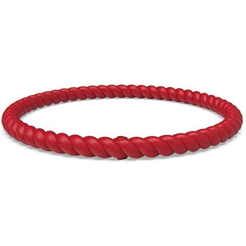 Anneaux personnalisés Bracelet en silicone empilable tressable