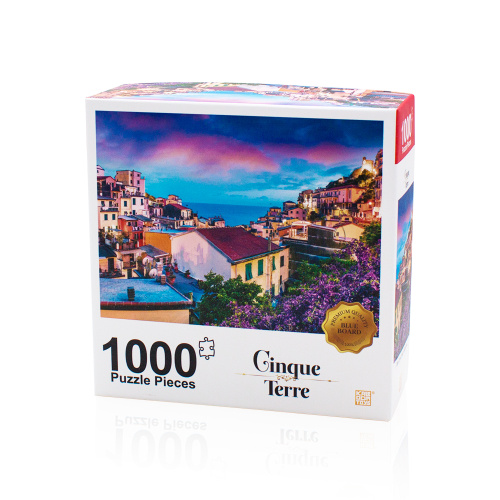 Cinque Terre Jigsaw Puzzles for Adults and Kids 1000 Pieces Photographic Puzzles