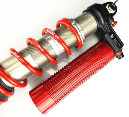 4X4 Coilover Monotube Shock Absorber with Dual Speed Compression and Rebound Adjustability & Eibach Springs