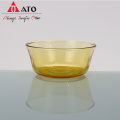 ATO Glass Microondave Horne Safe Amber Bowl