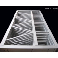 Aluminum alloy platform hanging scaffold