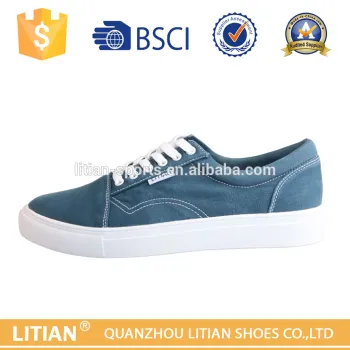 Canvas upper with rubber sole comfortable model mens casual shoes
