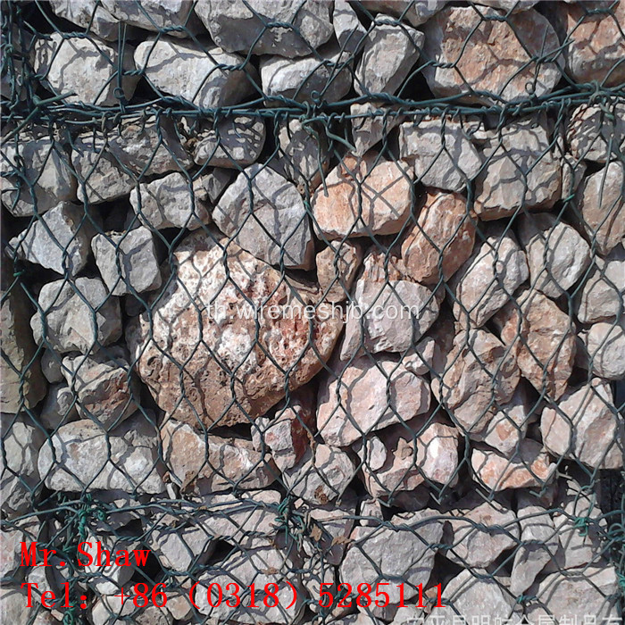 ลวดตาข่าย Gabion หกเหลี่ยม