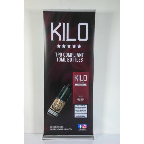 Custom display products banner larg flex banner stand