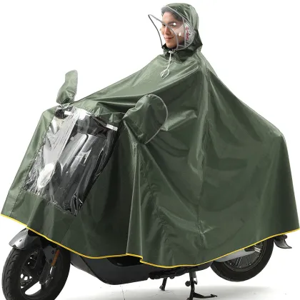 100% polyester single/double raincoat poncho outdoor