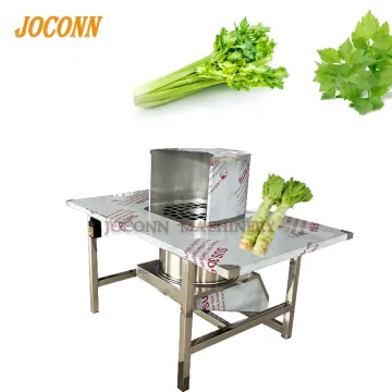 High-Quality Coriander Processing Machine: Vegetable Leaf Separating and Water Celery Stem Separator