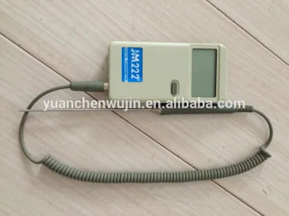 Portable dew point meter for insulating glass