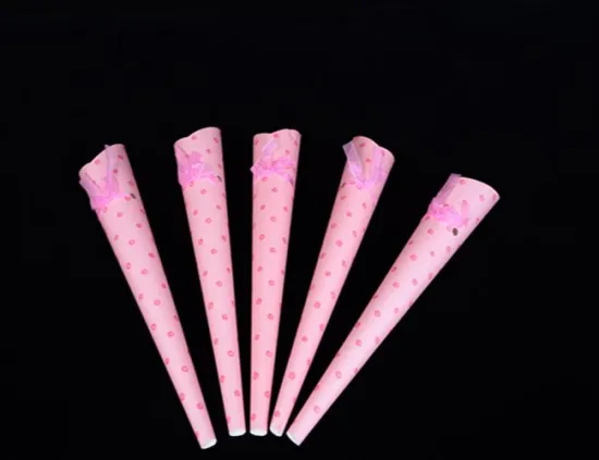 Single rose paper tubes