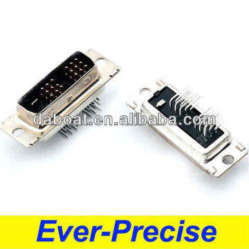 18 Pin rechtwinkel -DVI -Board zum Board -Stecker