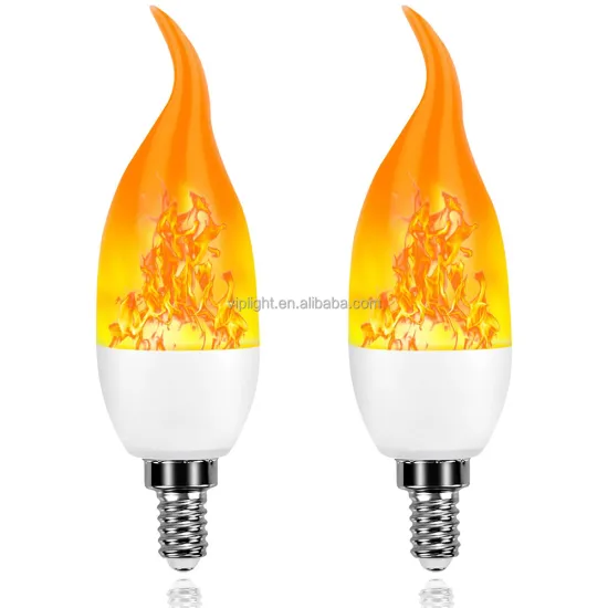 LED Flame Light Bulb - 4 Lighting Modes for Home, Party, and Holiday Decor
