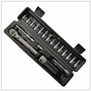 2022 Hot Selling 1/4" Drive Adjustable Gauge Torque Wrench 1-25Nm