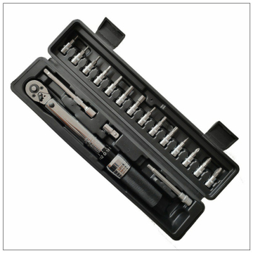 2022 Hot Selling 1/4" Drive Adjustable Gauge Torque Wrench 1-25Nm
