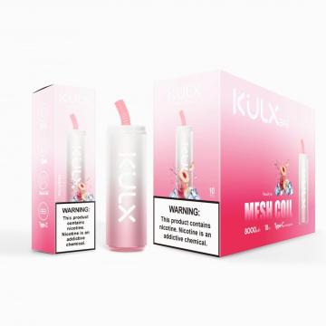 도매 KULX 8000 퍼프 일회용 vape 최고 판매