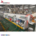 HDPE PE PP plastic pipe extrusion line