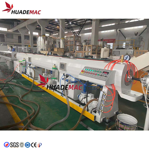 Machine de ligne de production de tuyaux d&#39;extrusion de drainage en plastique PE