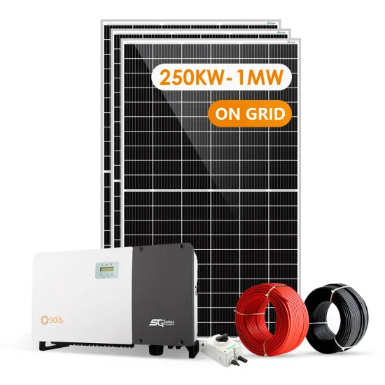 Commercial On-Grid Solar Power Kits: 250kW to 500kW with Trina Solar Panels