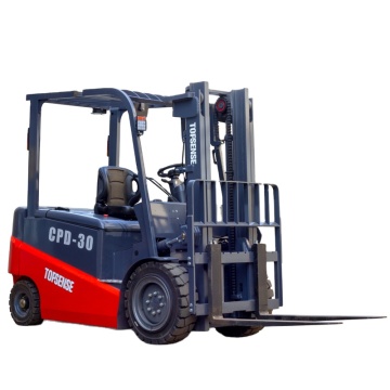 Topsense New CE 3 Ton Electric Pallet Stacker with Safety Features and Optional Lithium or Lead-acid Batteries
