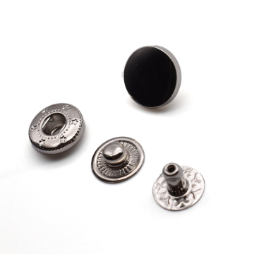 Custom Metal Snap Buttons and Decorative Accessories for Clothing: Zinc Alloy Covers, Logo Round Press, and Bag Cloth