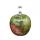 3D Unakite Apple Pendant Necklace for Women Girls