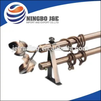 Double Curtain rod for home decoration